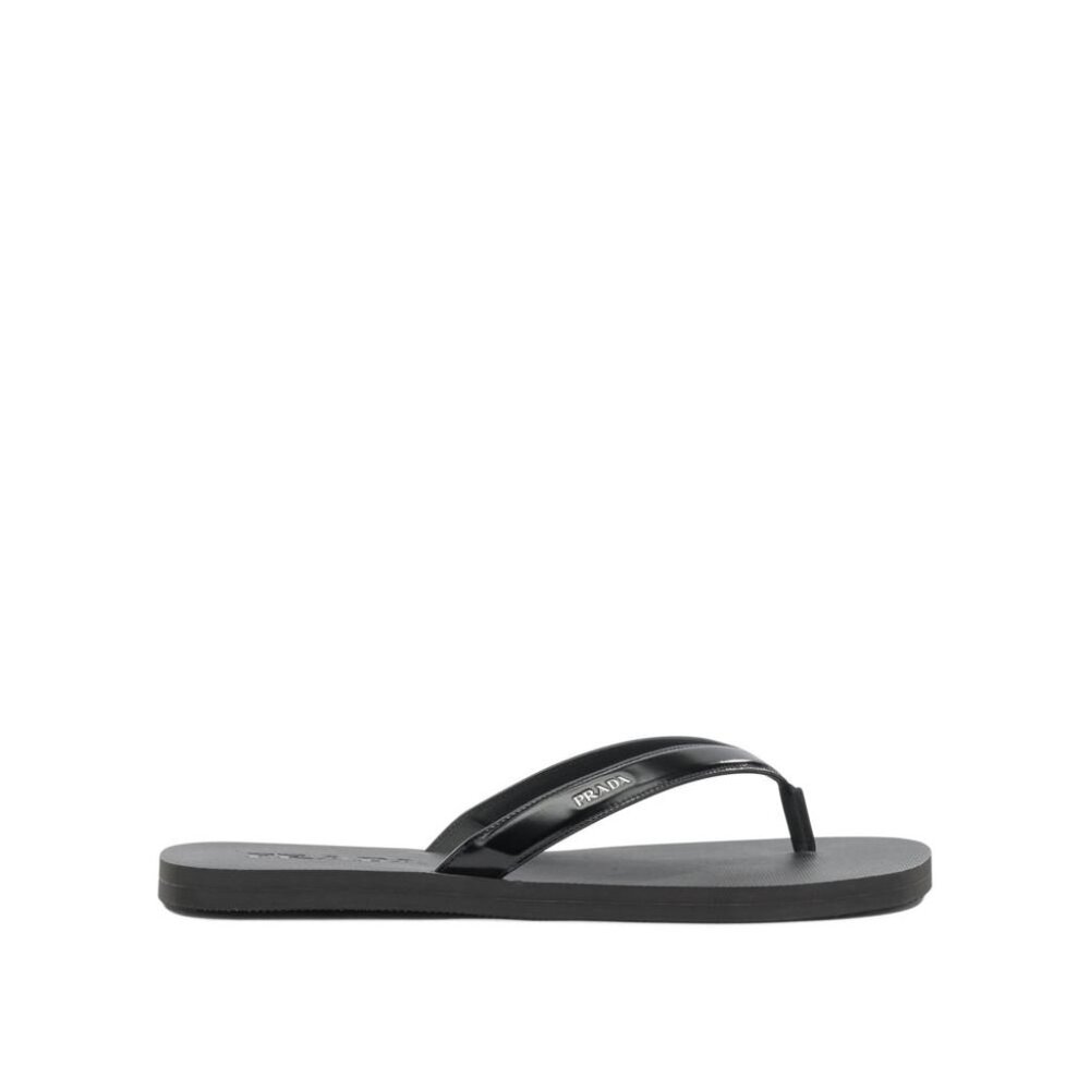 Prada Low Leather Sandals UK 11 Men - Picture 1 of 5